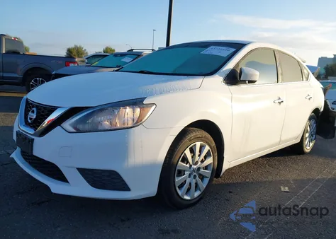 2016 Nissan Sentra S z USA, uszkodzony, nr VIN 3N1AB7AP7GY227370